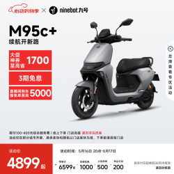 九号 远航家 M95c+ 电动摩托车 JH1500DT-4A