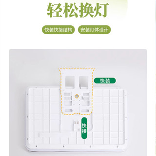  NVC/雷士 全光谱护眼 吸顶灯  100w（含）-300w(不含） 10个及以上 30m²以上 白色