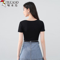 TUCANO/啄木鸟 显瘦 女士短袖T恤