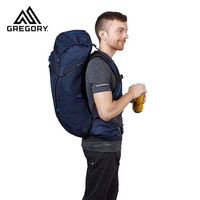 GREGORY格里高利 ZULU探迹 男子透气轻量运动户外徒步旅行登山包双肩包 火山黑 35L M/L