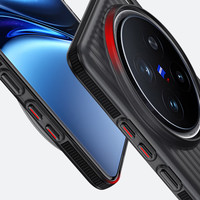  韵宁 磁吸 手机壳  白壳橙边 PC