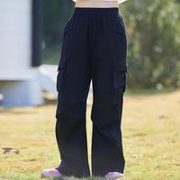  follow me/富罗迷 防蚊 儿童工装裤  黑色 150