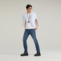 Levi's李维斯秋季男士低腰511经典修身复古休闲好搭牛仔裤 水洗蓝511(修身) 30 (32)