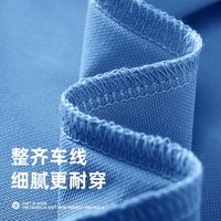 马克华菲【夏季清凉款】儿童纯棉短袖T恤男女童肌理珠运动速干裤户外夏装 MX山顶马克K灰色(单件裤子) 170