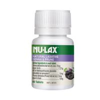 nu ·Lax 西梅乐康片加强版 西梅味 40片*3瓶