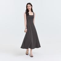 连衣裙2025夏季宽肩带背心式长裙收腰时尚裙子女装497626