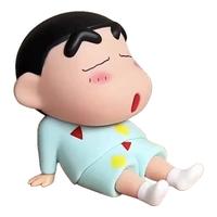 蜡笔小机支架懒人手机座可爱桌面摆件手办模型公仔潮玩好玩个性创意手机支架
