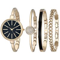 ANNE KLEIN 安妮·克莱因 魅力潮流系列 AK-1470GBST 女士手表手链套装