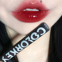 悄咪咪出!colorkey小黑镜唇釉镜面丝绒唇釉P207R702 708