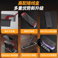 木藝生高端实木电动升降桌书桌电脑桌台式电竞办公桌子四立柱升降工作台 3cm实木茶白色-4立柱双电机 140*60【隐藏插排】免费送装