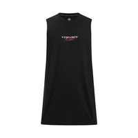 安德玛（UNDERARMOUR）春夏Rock强森男子罗纹运动休闲背心1389949 001