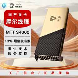 摩尔线程 MTT S4000 48G 国产AI计算推理大模型显卡 支持CUDA