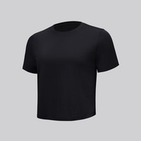 lululemon丨Ultralight 女士运动轻盈版及腰T恤速干芯吸 LW3HKVS 黑色 2XL /14