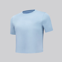 lululemon丨Ultralight 女士运动轻盈版及腰T恤速干芯吸 LW3HKVS 水泥蓝 XS /4