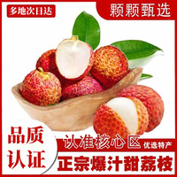 果淳乐 新鲜荔枝海南应季水果 新鲜荔枝1斤