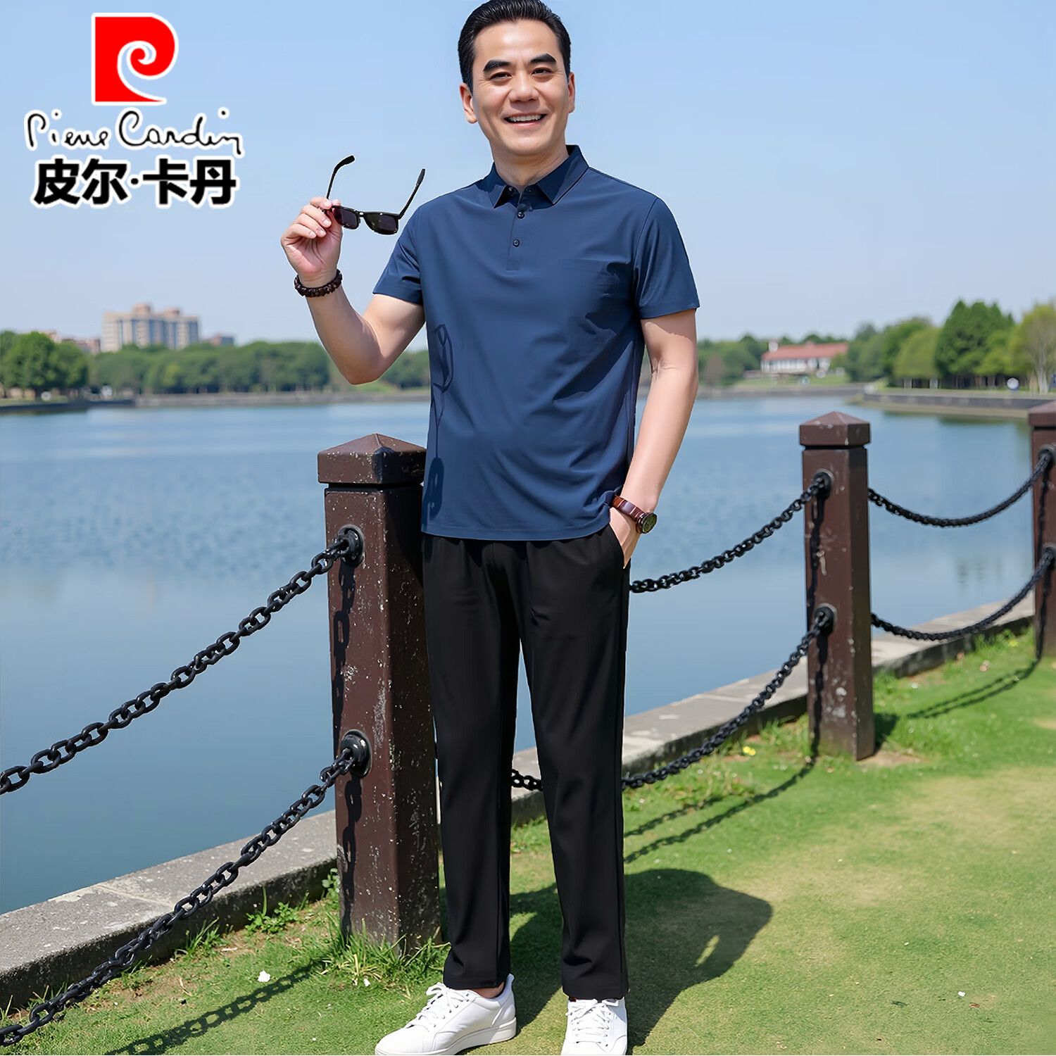 雾霆蓝 （凉感抗皱高弹套装）