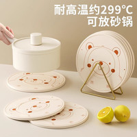PAKCHOICE硅胶隔热垫餐桌垫家用厨房客厅杯垫碗垫耐高温防烫砂锅沥水垫