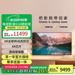 索尼 SONY XR-85X90L85英寸 游戏电视 4K  XR芯片 一级能效  85英寸 X90L