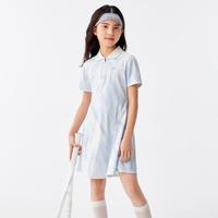 高级感公主裙POLO裙儿童裙子女童连衣裙2024夏透气学院风