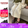 TOPSTAR TOPSTAR 儿童皮鞋女童公主小皮鞋英伦风男童软底复古演出小黑鞋子 1501 奶白 24 内155MM脚145MM