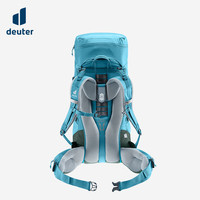 多特（Deuter）登山包 蓝精灵女款3-5日轻量重装户外包 徒步探险旅行双肩背包 舄湖色35+10SL 舄湖色35+10L
