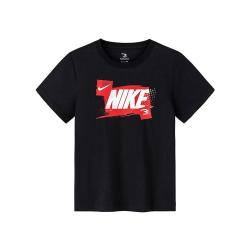 NIKE 3brand系列男女童短袖T恤儿童短T耐克童装25夏