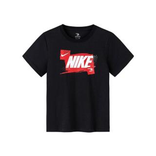 NIKE 3brand系列男女童短袖T恤儿童短T耐克童装25夏
