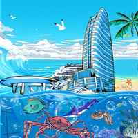 CERDOS VOLADORES 飞猪 三亚亚特兰蒂斯海景房2晚含早+畅玩双园