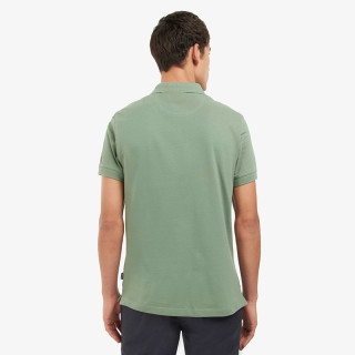 Barbour Blaine男士春夏英伦风休闲舒适穿棉短袖POLO衫 白色