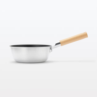 無印良品 MUJI(無印良品 )無印良品 MUJI平底锅深型不易粘20cm煤气