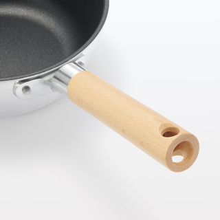 無印良品 MUJI（無印良品 ）無印良品 MUJI平底锅深型不易粘20cm煤气