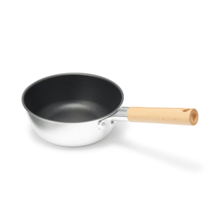 無印良品 MUJI（無印良品 ）無印良品 MUJI平底锅深型不易粘20cm煤气