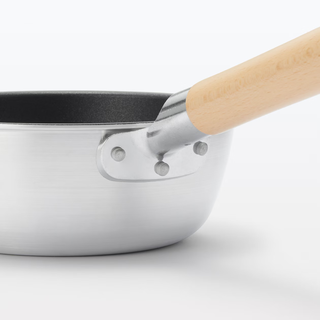 無印良品 MUJI（無印良品 ）無印良品 MUJI平底锅深型不易粘20cm煤气