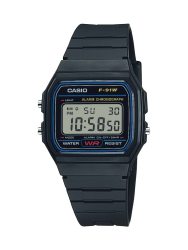 CASIO 卡西欧 38.2毫米石英腕表 F-91W-1