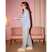 睡衣女秋冬暖绒保暖IP联名家居服套装外穿高级感