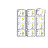 Natural Lady NaturalLady进口薄卫生巾棉柔亲肤日用无荧光剂批发日用12包