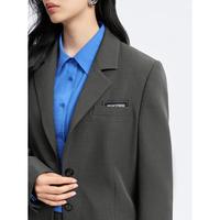 【简约廓形西装】秋通勤宽松西装领女式西服