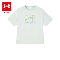 安德玛（Under Armour）男女童圆领短袖T恤舒适休闲百搭短袖童装上衣252320315