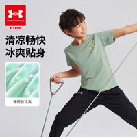 安德玛（Under Armour）儿童速干T男童T恤运动休闲透气舒适运动上衣243120588