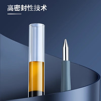晨光 按动中性笔k35中性笔按动办公专用黑色签字经典商务