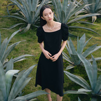 伊芙丽(eifini)【商场同款】伊芙丽三醋酸中长款连衣裙2023夏装新1E4491672G