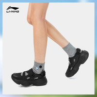 李宁 蜜糖丨凉鞋女鞋2025夏季玛丽珍厚底增高百搭透气运动鞋子