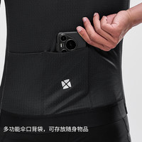 塔斯队长自行车骑行服男款夏季上衣速干透气山地公路车短袖 白色 XXXL