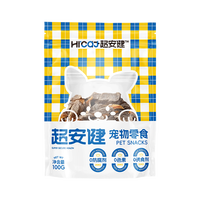 超安健 狗零食鸭肉缠薯条 狗狗零食磨牙解馋零添加 0添加鸭肉卷甘薯4包丨400g