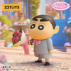 52TOYS蜡笔小新限定版玫瑰绅士手办潮玩动漫周边玩具摆件520礼物