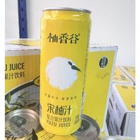 百亿补贴：柚香谷 YUZU VALLEY 柚汁 300ml*6 易拉罐 果味饮料