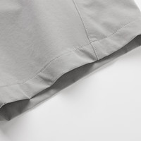 马骑顿（MQD）MQD男大童夏装户外工装大口袋宽松五分休闲裤 浅灰 150 cm