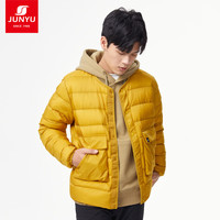 君羽羽绒服【清仓】男秋冬款700蓬白鹅绒时尚居家圆领鹅绒服SA62017   （推荐120-140斤）