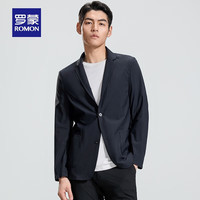 罗蒙(ROMON)冰丝防晒西服男2025春秋新款中青年商务休闲易打理单西外套男