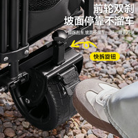 探露(TANLU)露营车户外折叠车露营推车拉快递野餐车露营装备营地车买菜车 可拆坦克轮+木纹色桌板